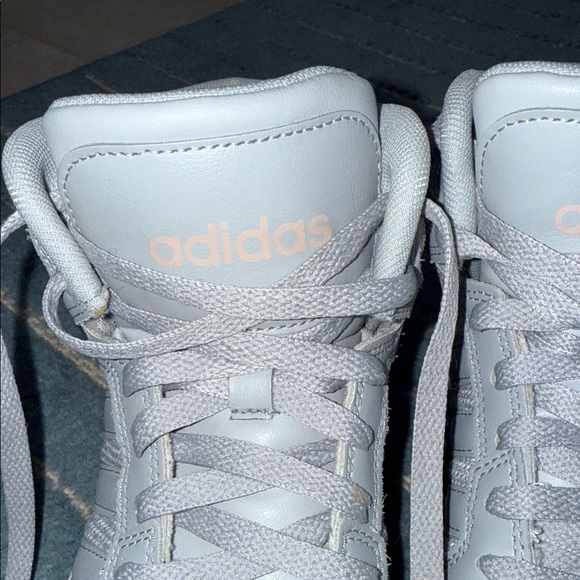 Adidas Light Gray High-Top Sneakers - Picture 3 of 6